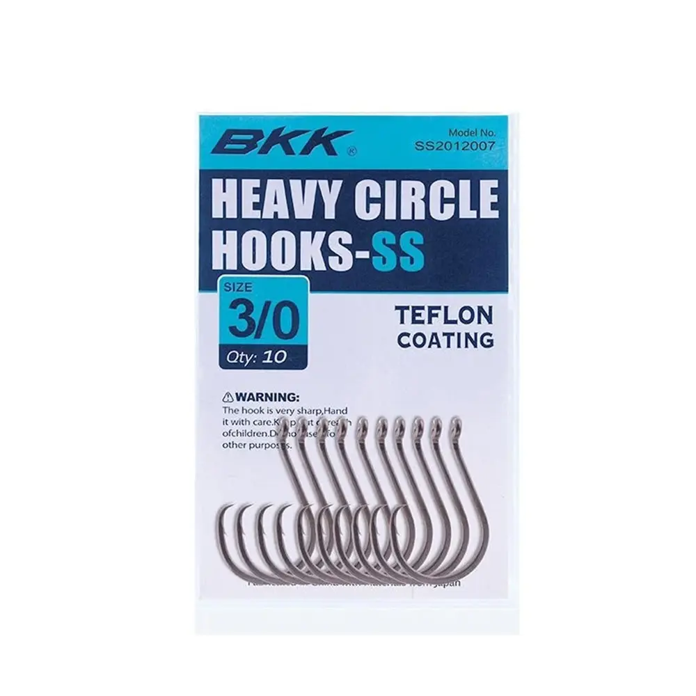 BKK SS Heavy Circle 7/0 5 Pcs
