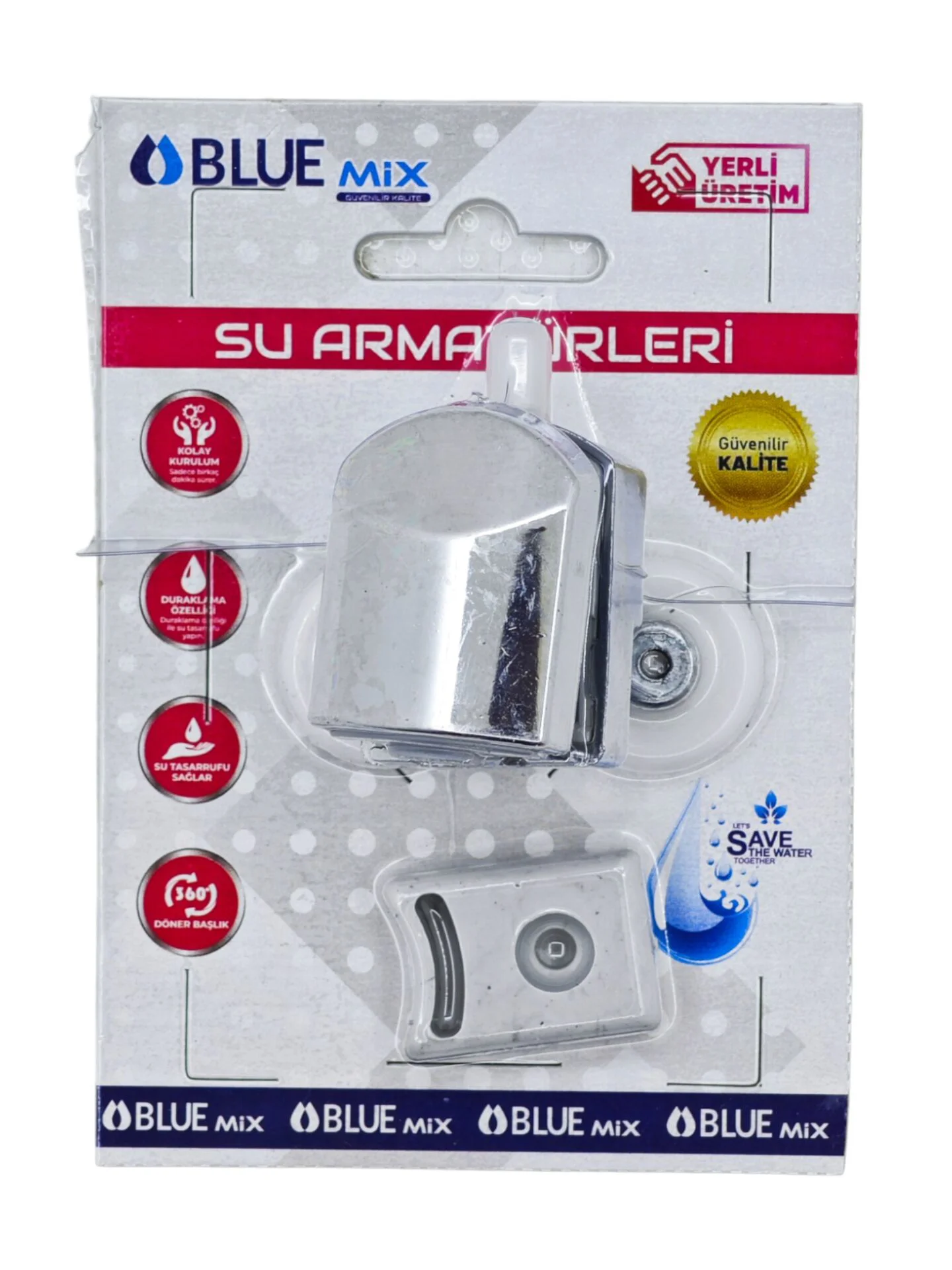 BL-2119   Bluemix Krom Duşakabin Tekeri - Tekli