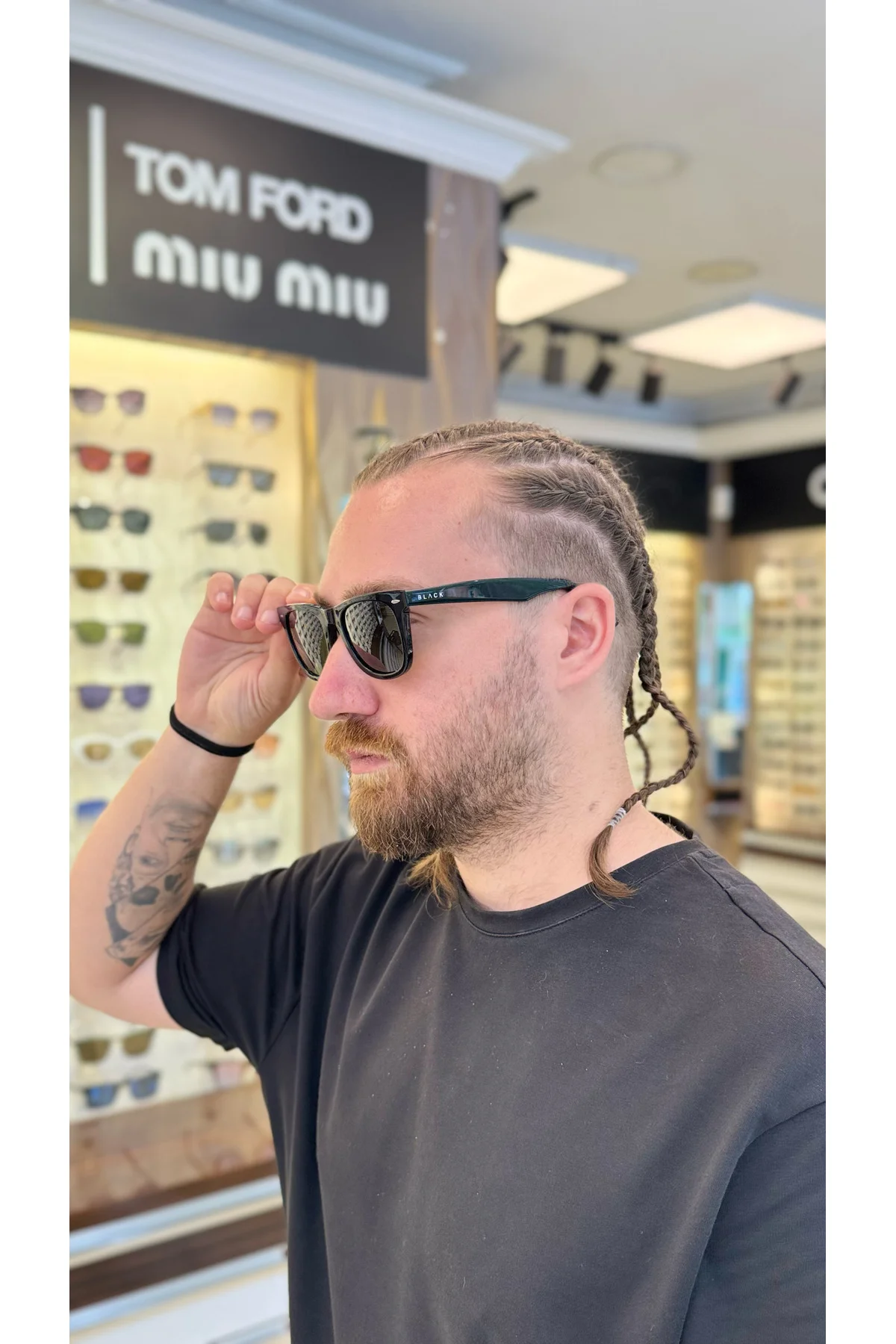 Black 8639 52 C1 Unisex Güneş Gözlüğü