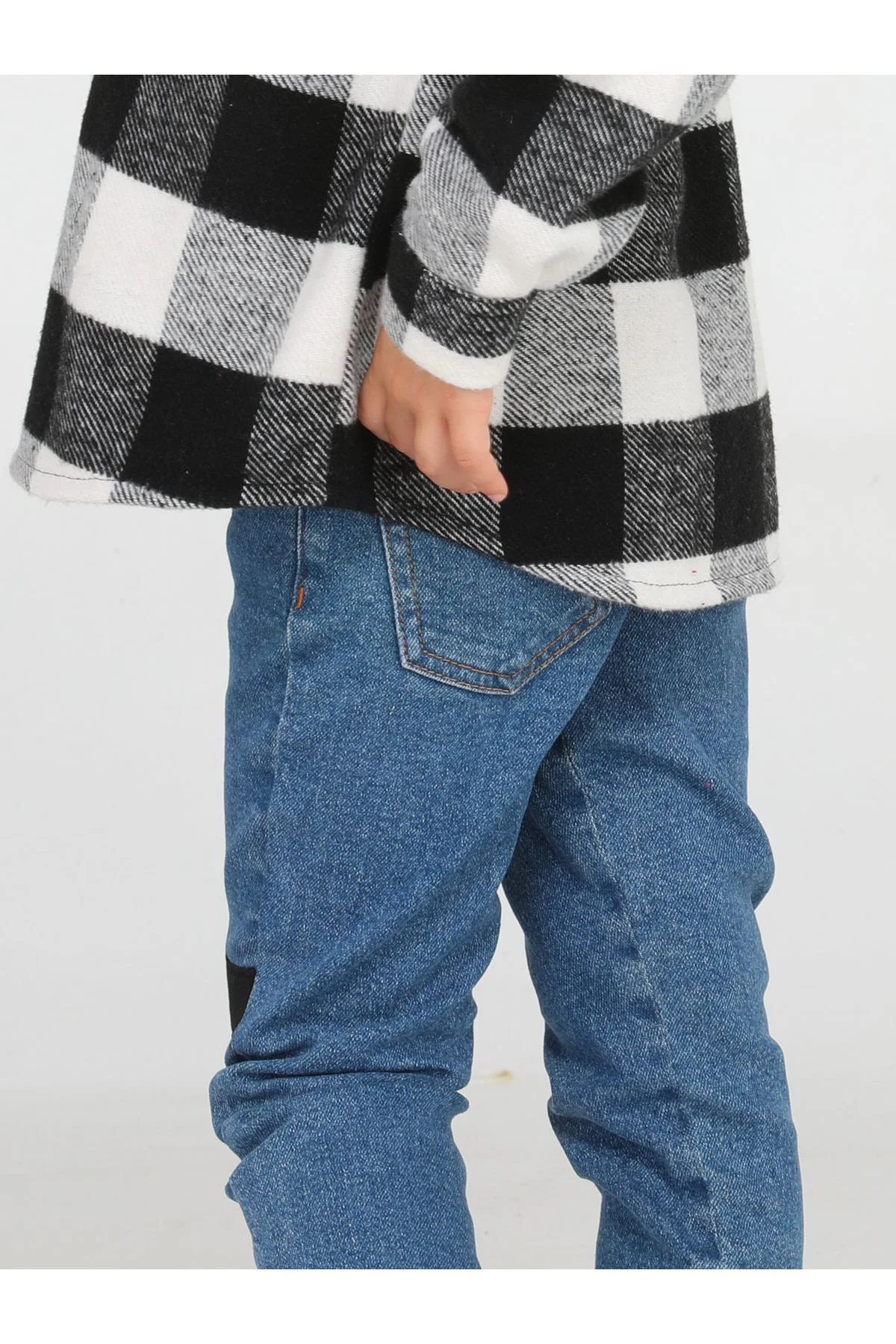 Black Cat Kız Çocuk Denim Pantolon