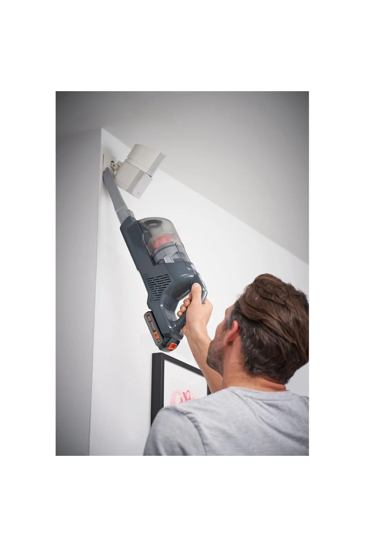 Black + Decker BHFEA18D1-QW 2'si 1 Arada 18 V Şarjlı Dikey Süpürg