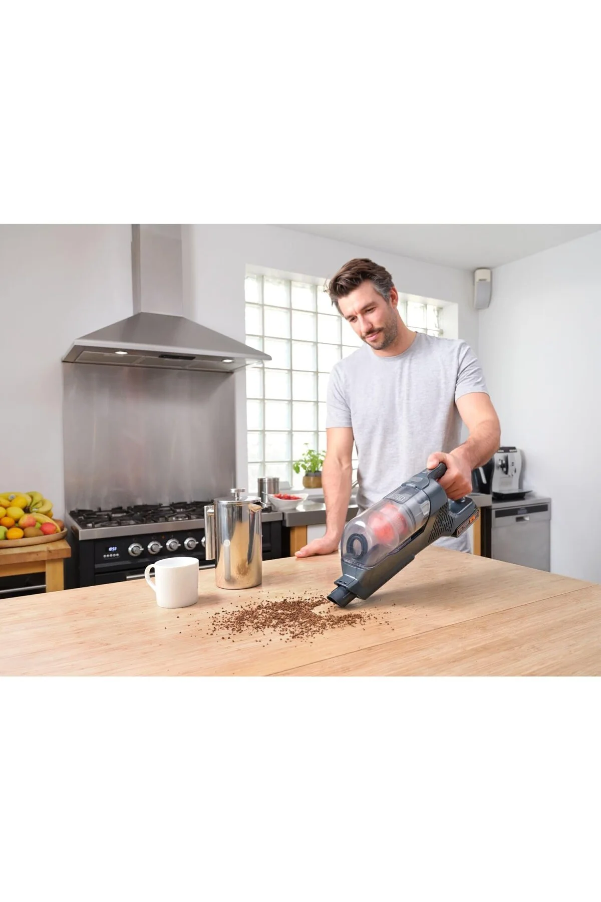 Black + Decker BHFEA18D1-QW 2'si 1 Arada 18 V Şarjlı Dikey Süpürg