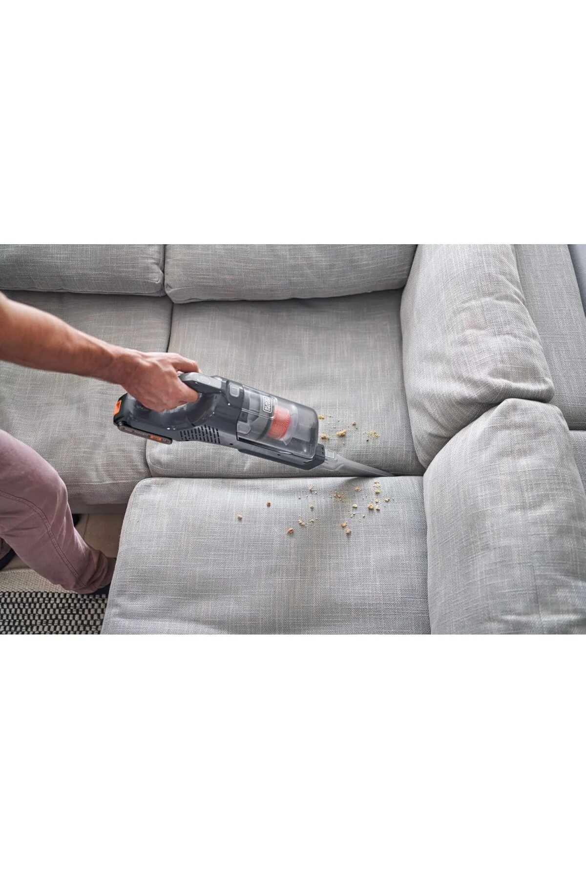 Black + Decker BHFEA18D1-QW 2'si 1 Arada 18 V Şarjlı Dikey Süpürg