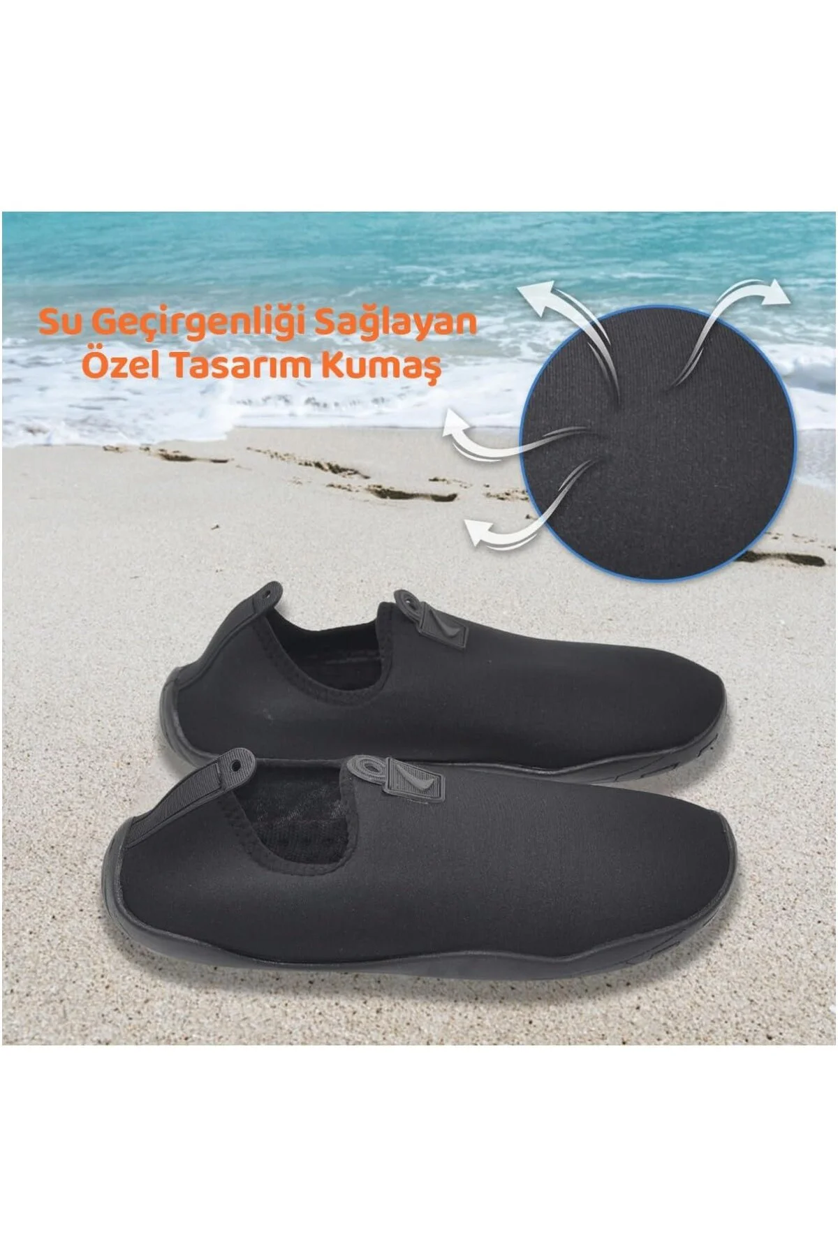 Black Deer Lab Çok Amaçlı Plaj ve Deniz Ayakkabısı