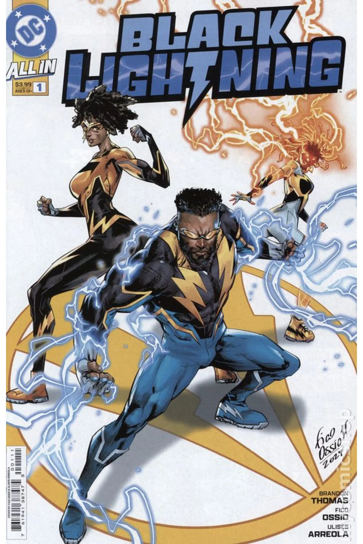 Black Lightning #1A (ingilizce)