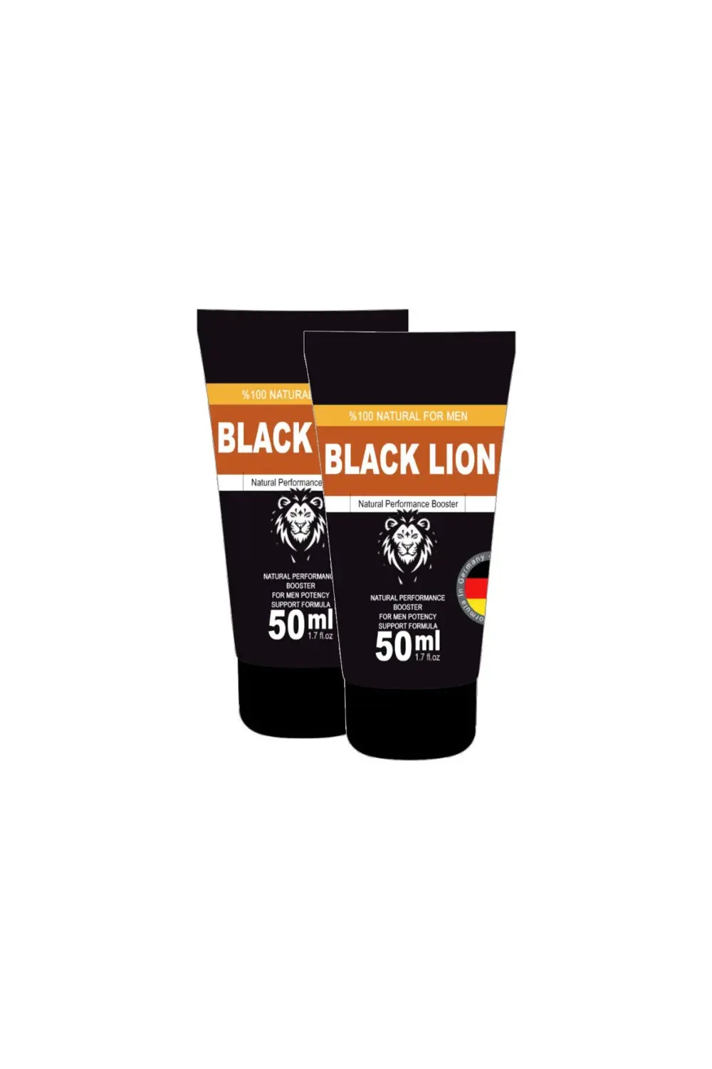 Black Lion 2 Adet 50 ml Men Booster Krem Erkeklere Özel Anlar İçi