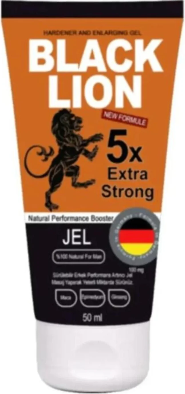 Black Lion 5x Erkek Kremi 50 ml - Cilt Bakımında Güçlü Etki