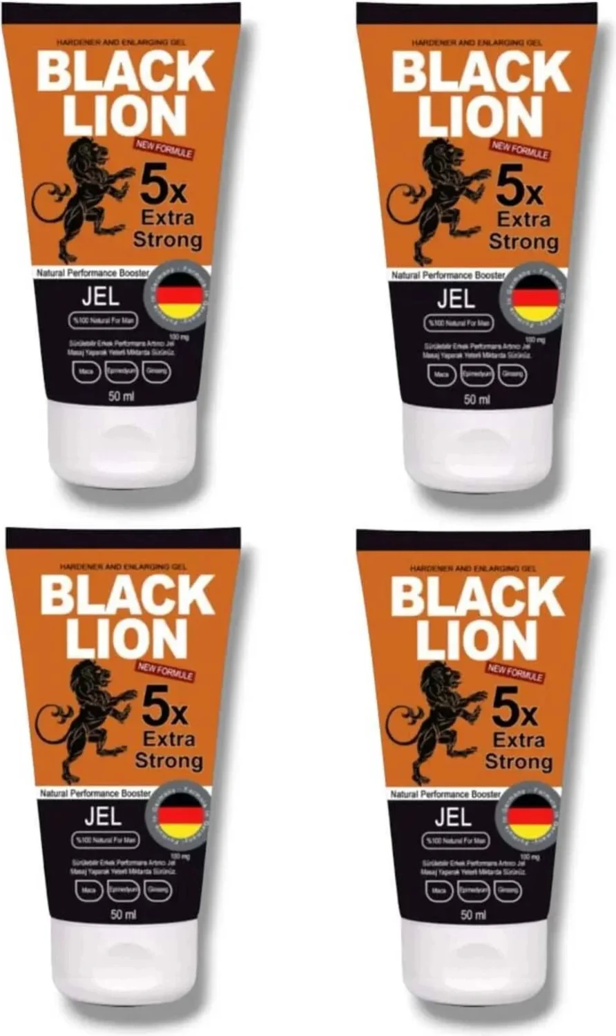 Black Lion Ginsengli Krem 50 ml x 4 Adet - Cilt Bakımı ve Beslenmesi