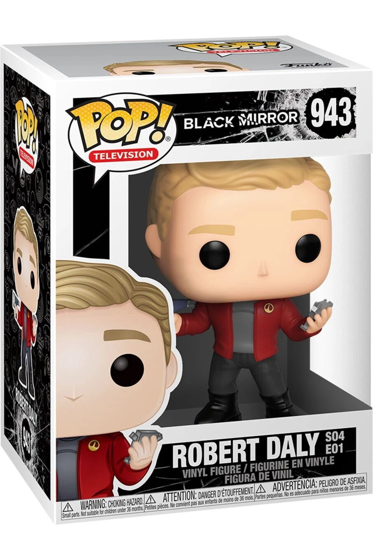 Black Mirror - Robert Daly S04 E01 943 - Funko Pop! Vinyl Figure