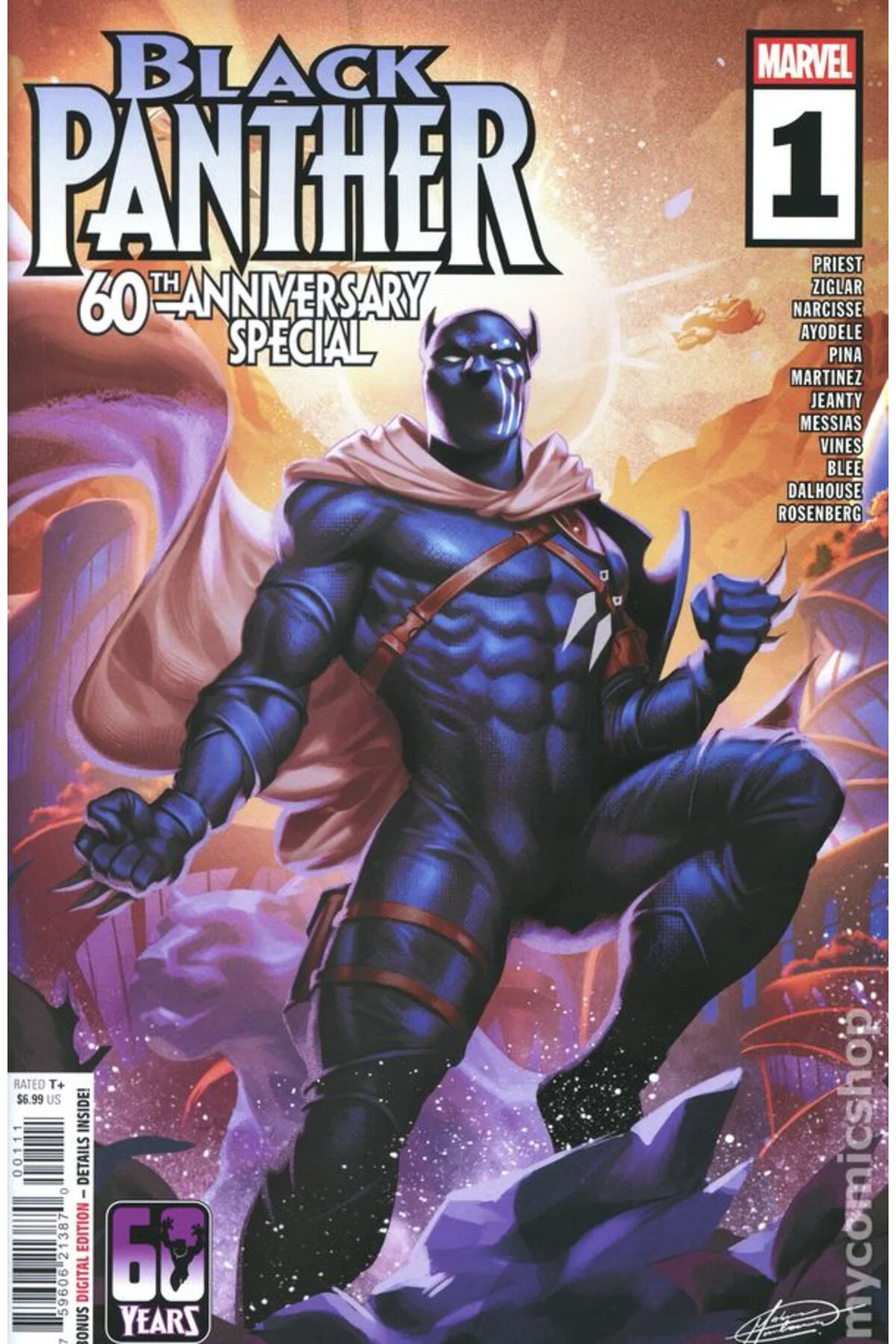 Black Panther 60th Anniversary Special #1A (ingilizce)