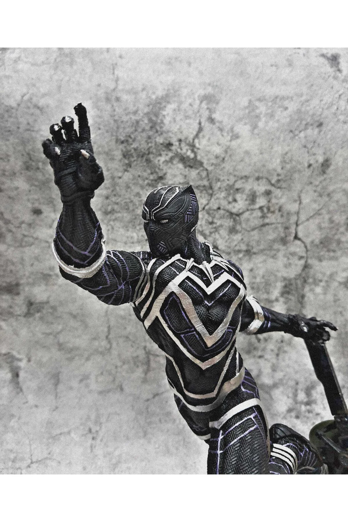 Black Panther Vs Captain Amerika Boyalı Figür 25 cm Dev Boy