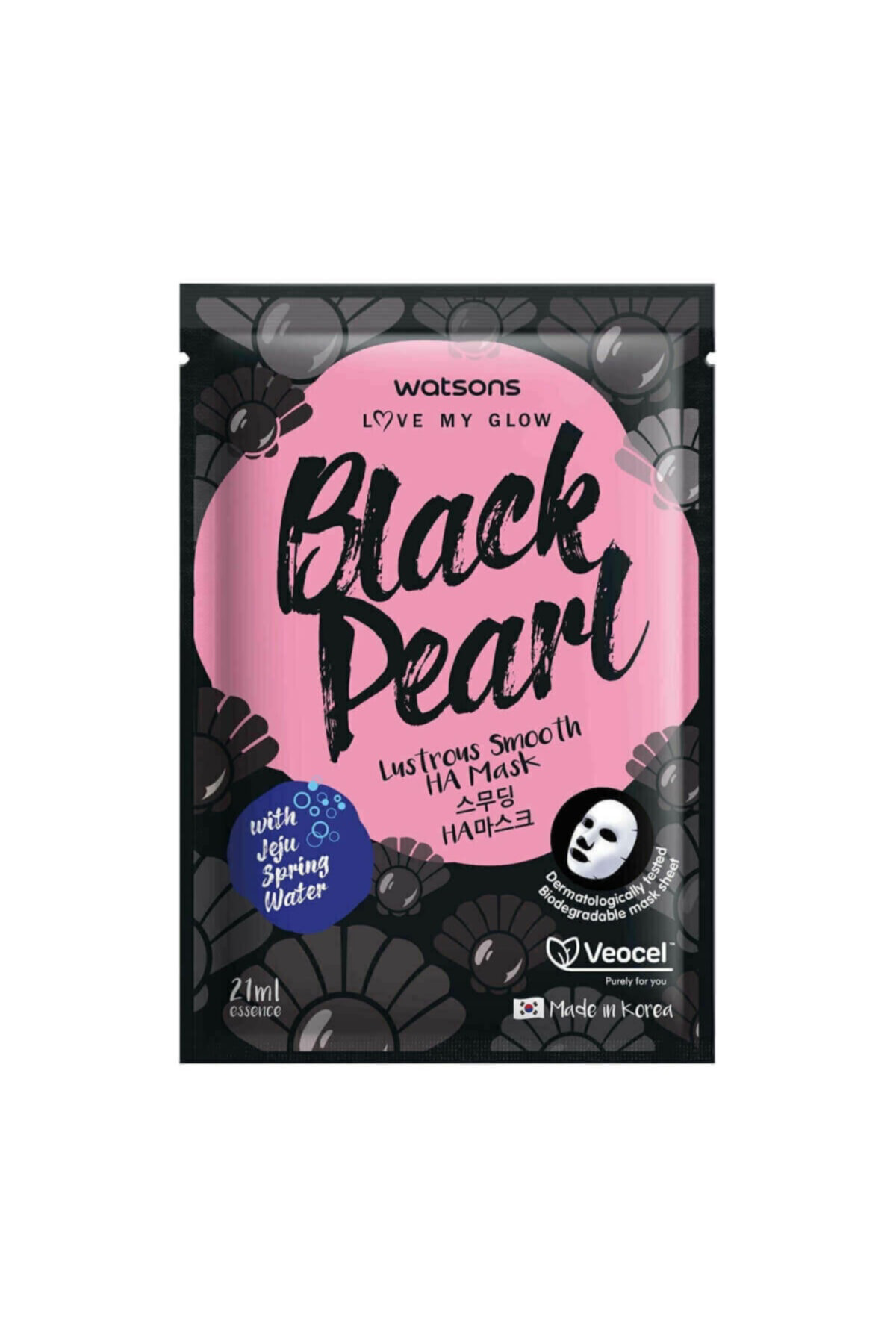 Black Pearl Ha Kağıt Maske Pürüzsüzleştirici 1 Adet