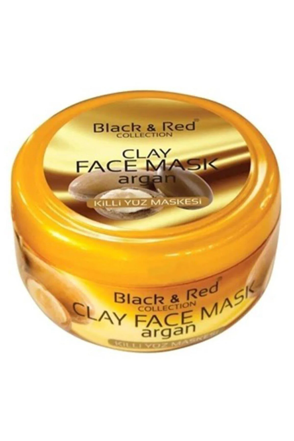 Black & Red Argan Yağlı Killi Yüz Maskesi 400 Gr.