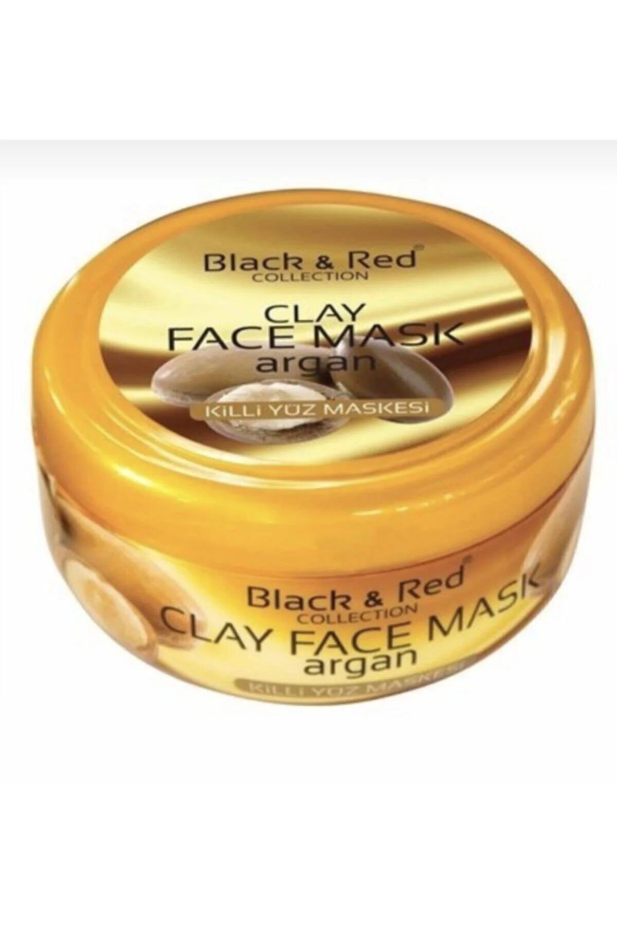 Black & Red Killi Yüz Maskesi Argan 400gr Black & Red Killi Yüz Maskesi Argan 400gr