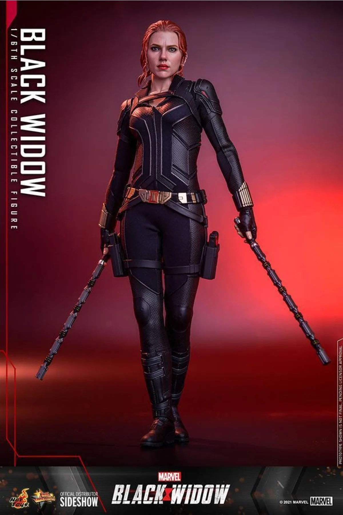 Black Widow Sixth Scale Figure - 908908 - Mms603 - Marvel Comics 