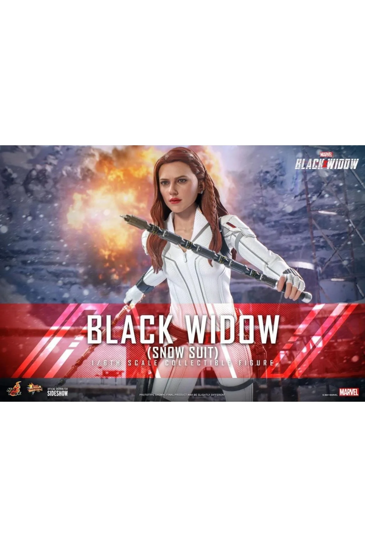 Black Widow (snow Suit Version) Sixth Scale Figure - 906797 - Mms