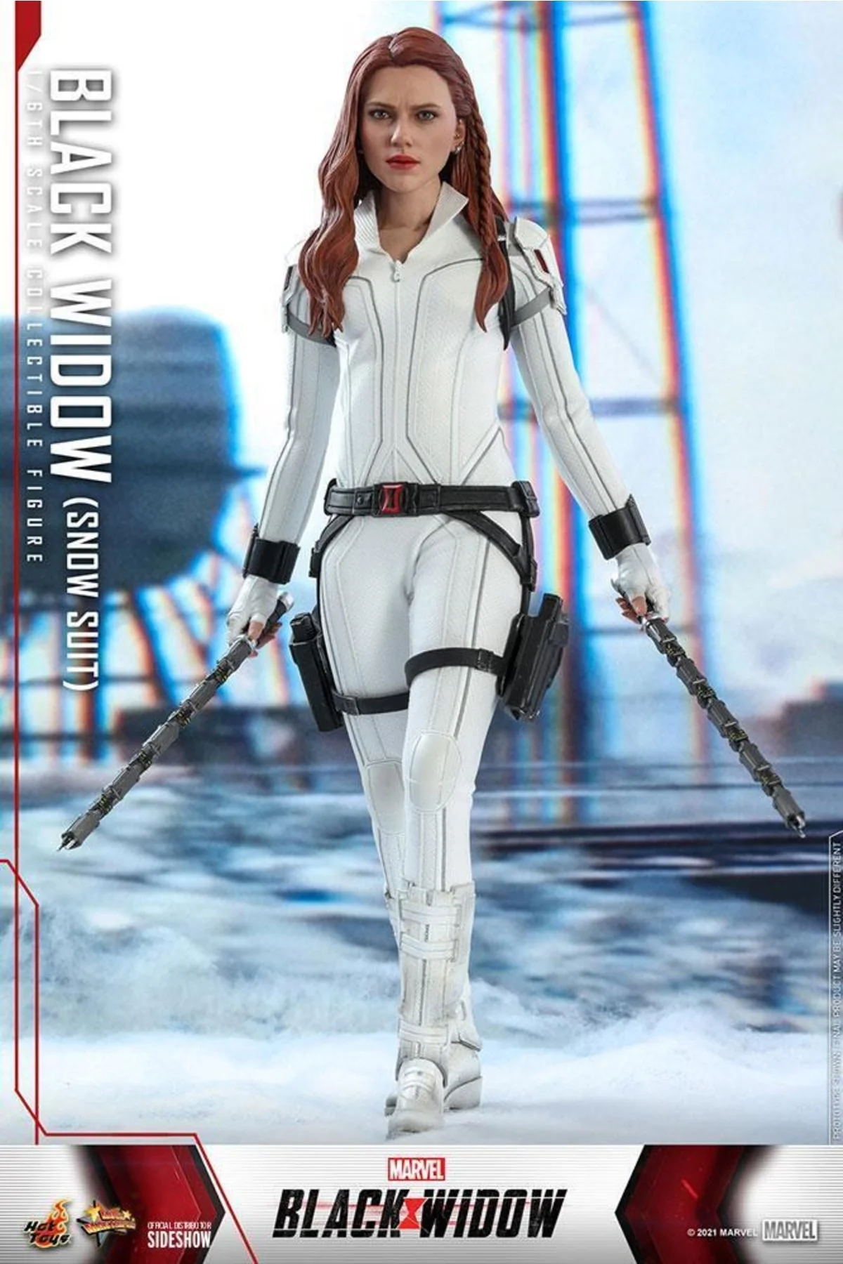 Black Widow (snow Suit Version) Sixth Scale Figure - 906797 - Mms