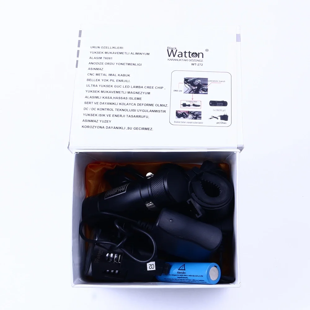 Black Wt-272-profesyonel Bisiklet Lambası Black Wt-272-profesyonel Bisiklet Lambası