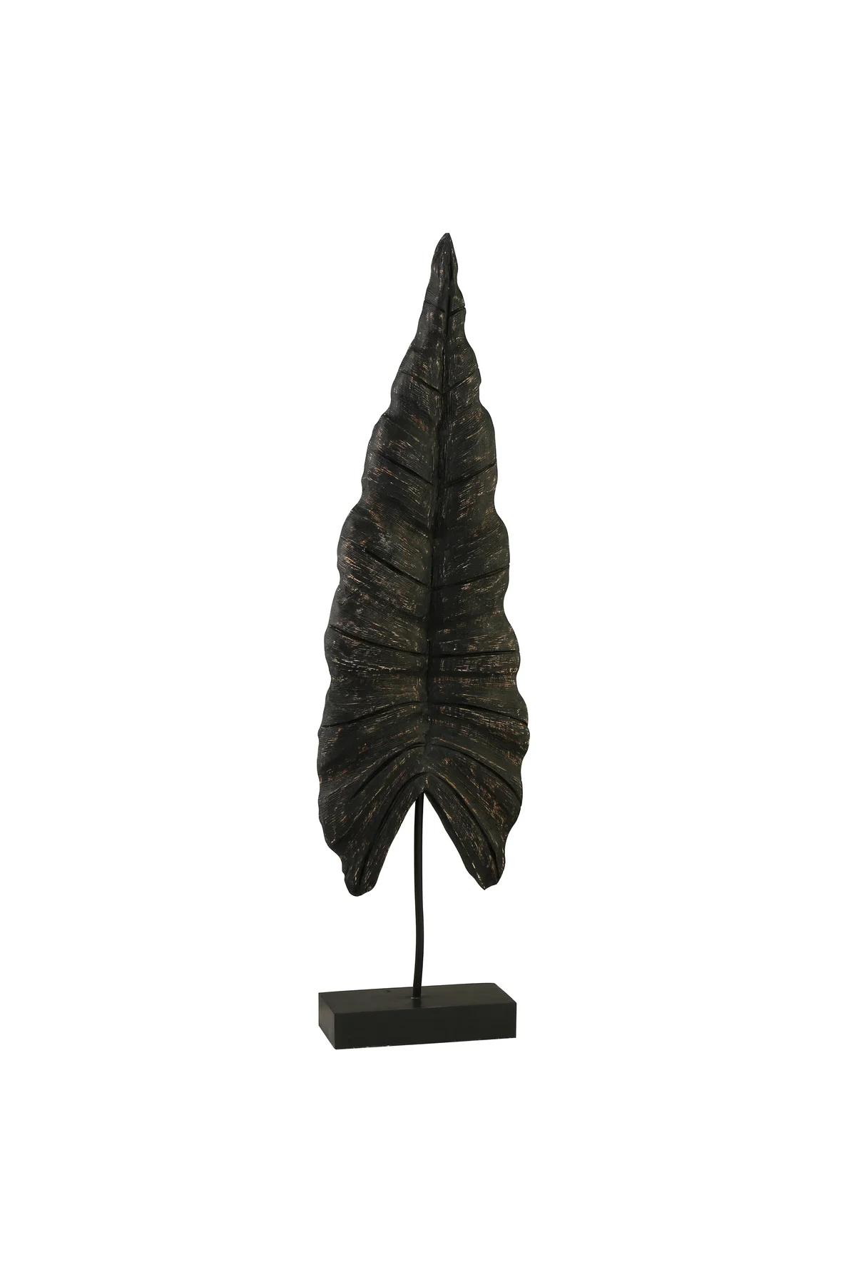 Black Yaprak Dekor 77 Cm Ak.ıt0235