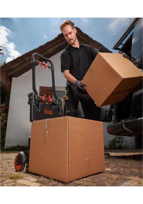 BLACK+DECKER BH206 55/120Kg Çok Fonksiyonlu Katlanır El Arabası