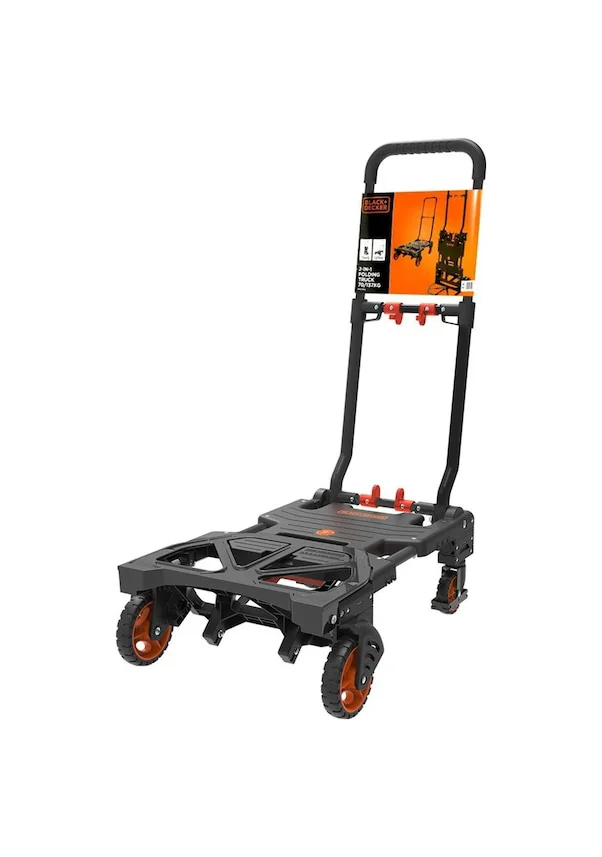 BLACK+DECKER BH206 55/120Kg Çok Fonksiyonlu Katlanır El Arabası