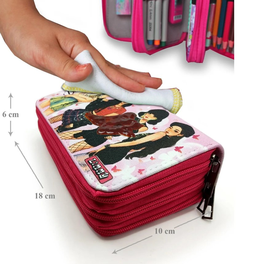 Blackpink Kelebekli Kalem Kutusu Kawai Organizer Kalemkutu Vegan 