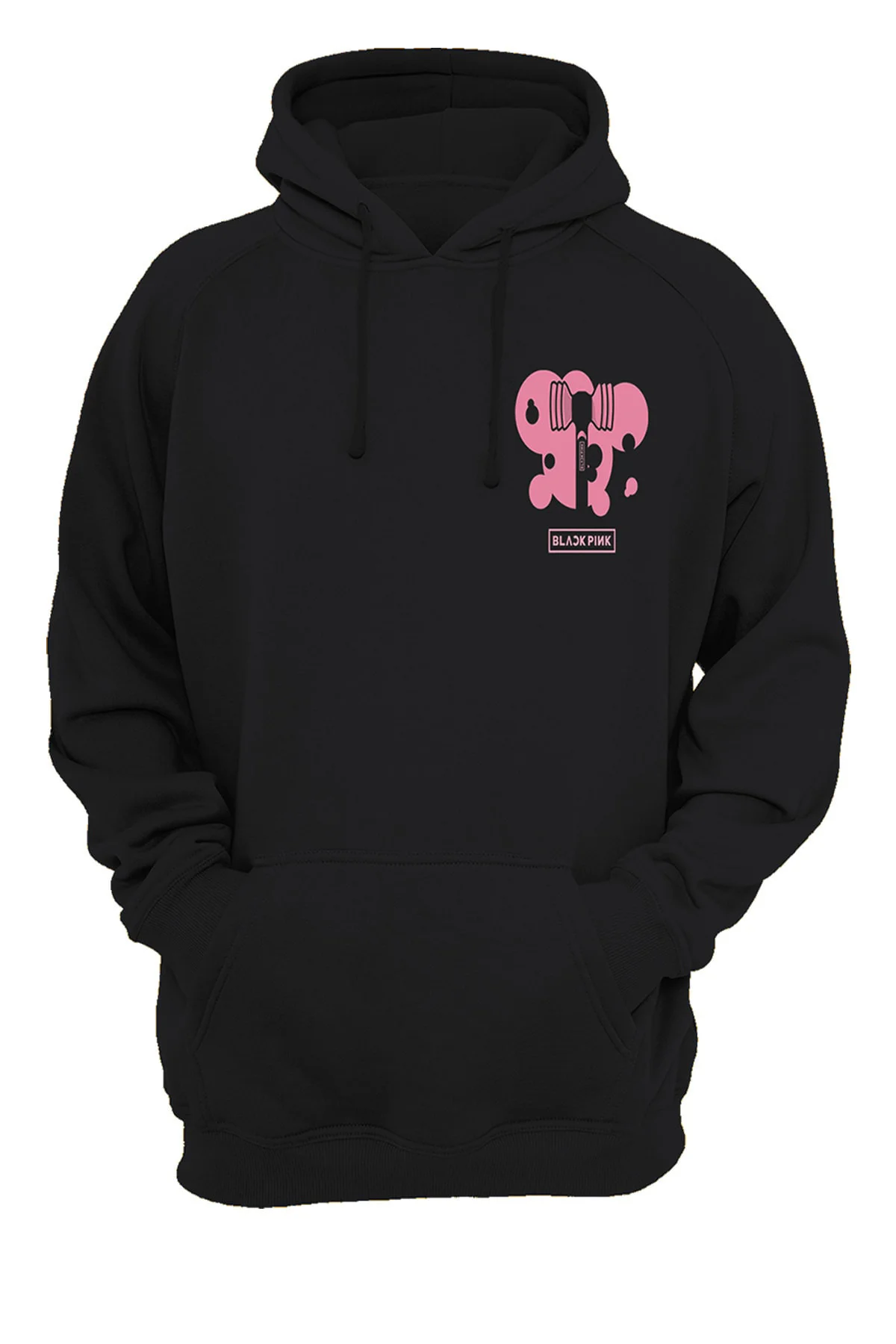 Blackpink Üyeleri Çift Baskılı Fermuarsız Kapüşonlu Sweatshirt Ho