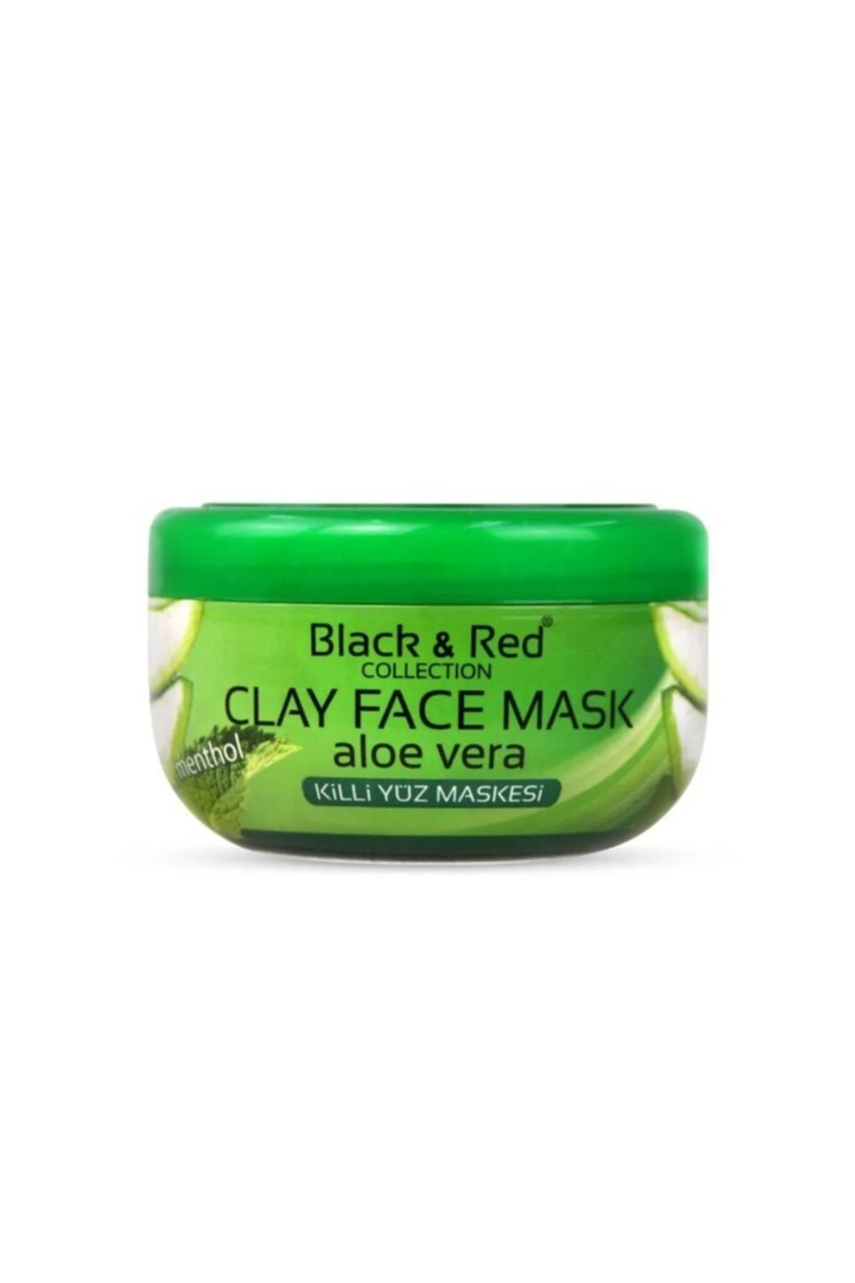 Black&red Clay Face Mask Aloe Vera
