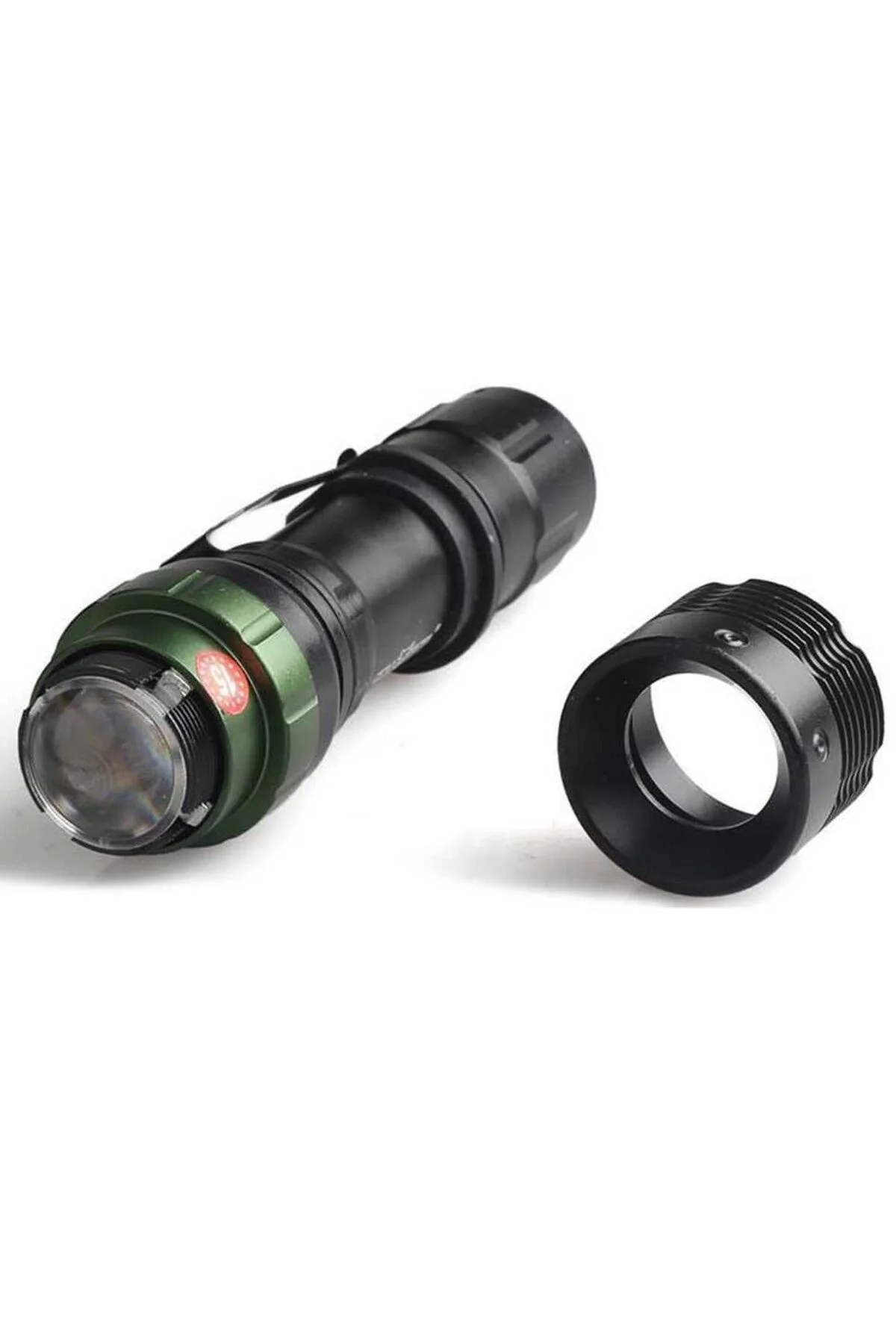 Blackwatton Wt-037-Şarjlı Zoomlu Acil Durum Feneri Siyah