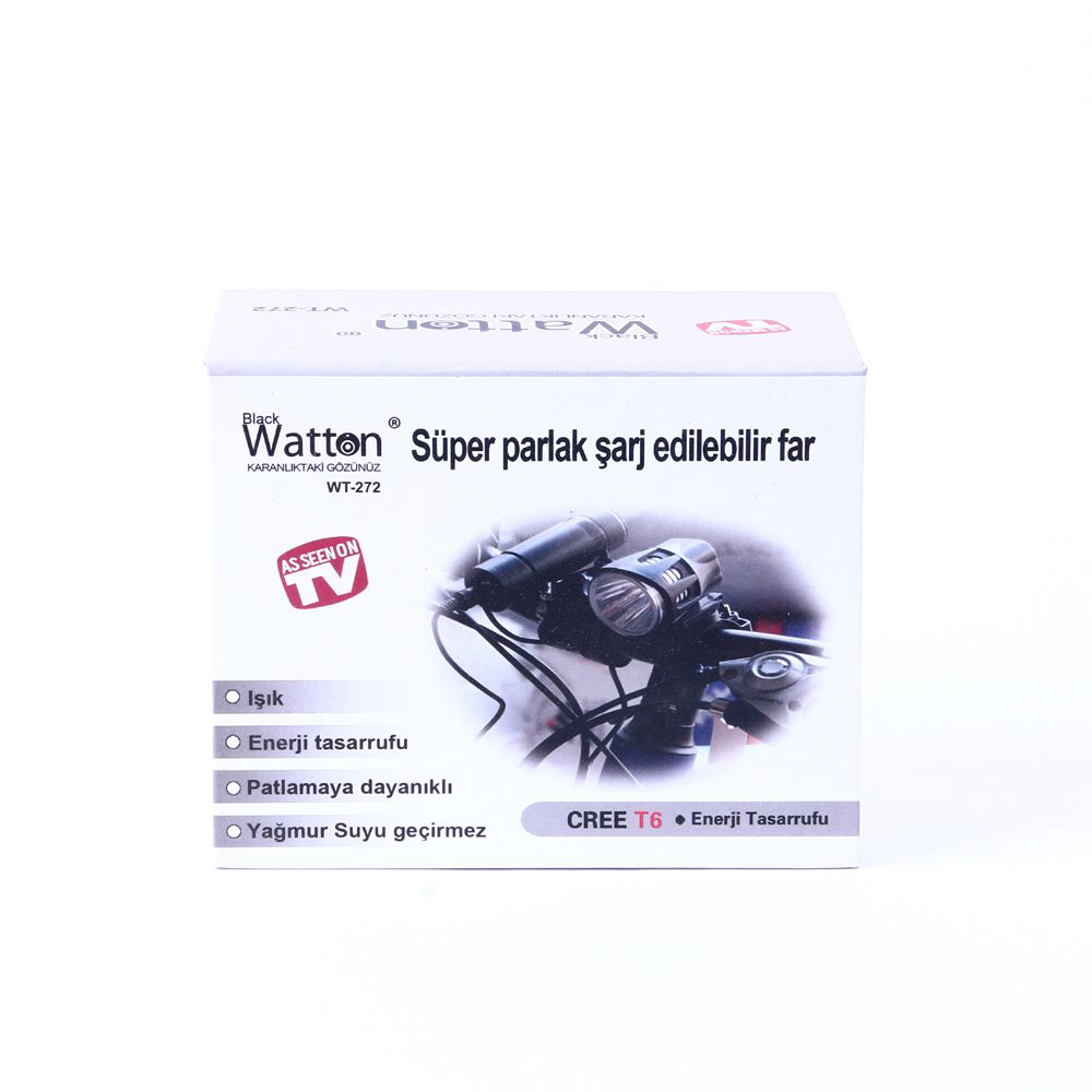 BlackWatton Wt-272-Profesyonel Bisiklet Lambası TdrTR