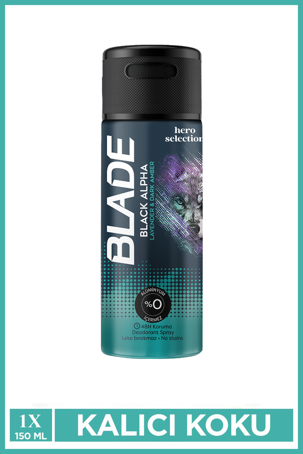 Blade Hero Selection Serisi Black Alpha Erkek Deodorant 150 Ml Blade Hero Selection Serisi Black Alpha Erkek Deodorant 150 Ml