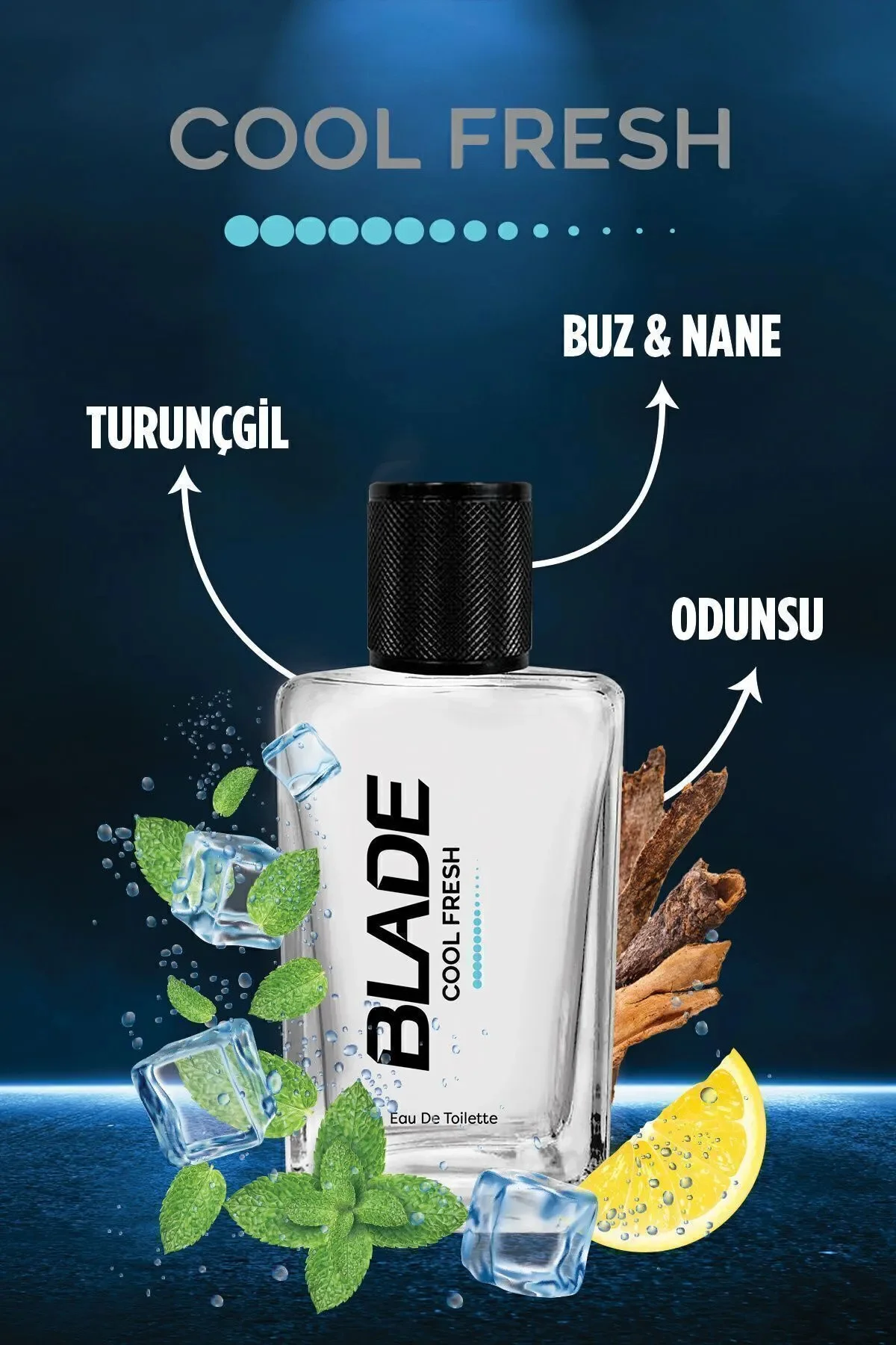 BLADECool Fresh Erkek Deodorant 150 ml & Parfüm 70 ml Seti Edt