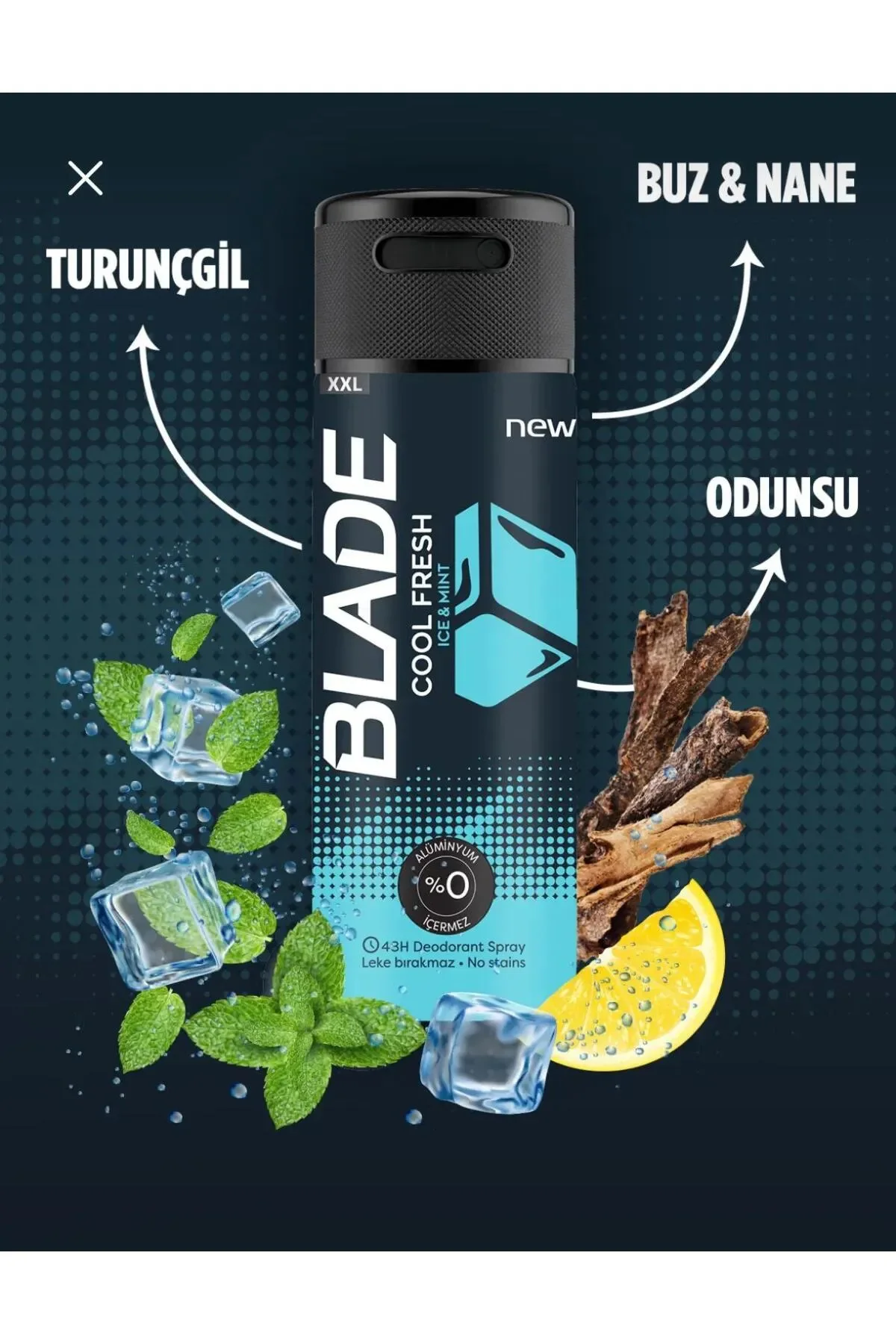 BLADECool Fresh Erkek Deodorant 150 ml & Parfüm 70 ml Seti Edt