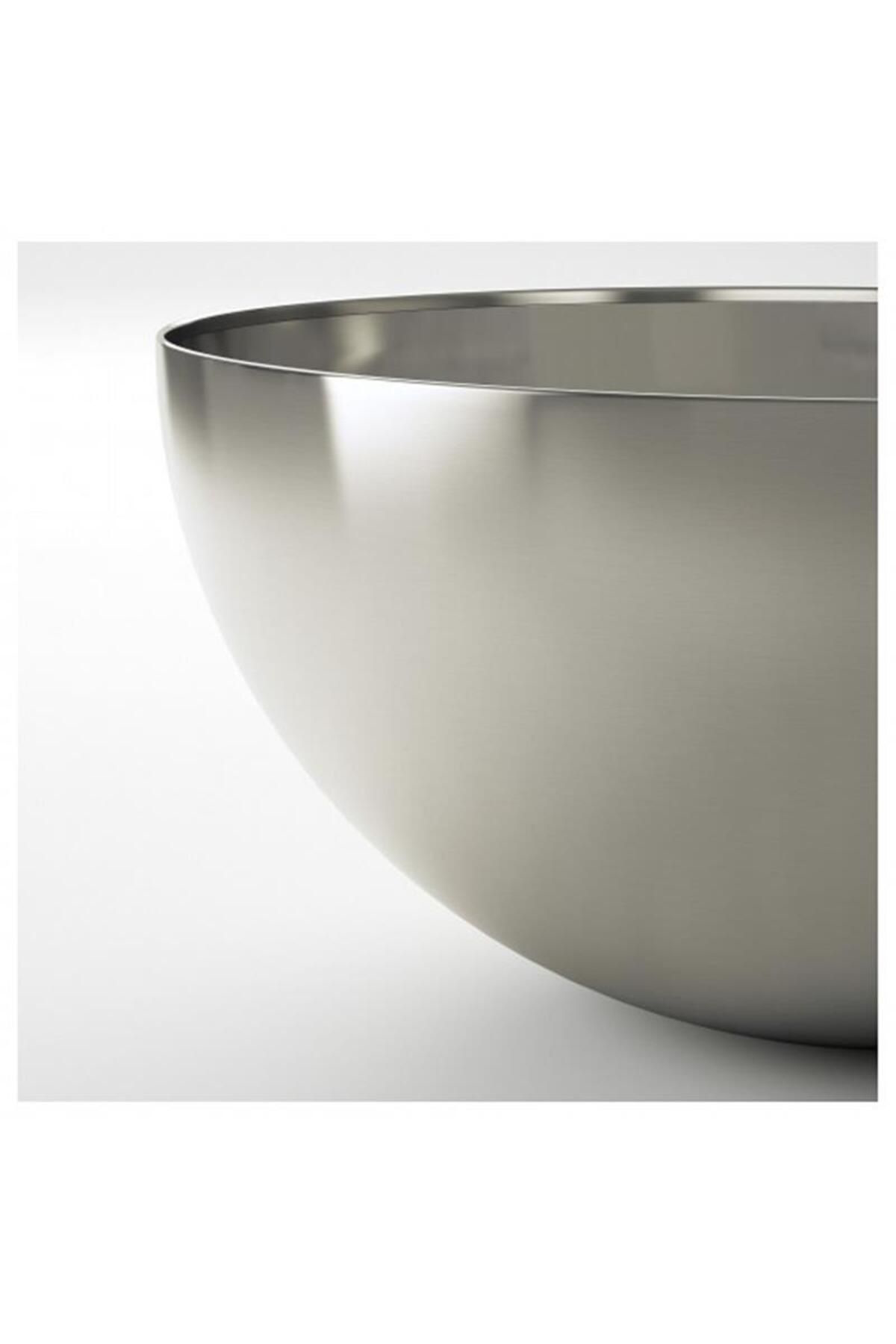 İkea Blanda Blank Servis Kasesi Paslanmaz Çelik 12 Cm 30081467