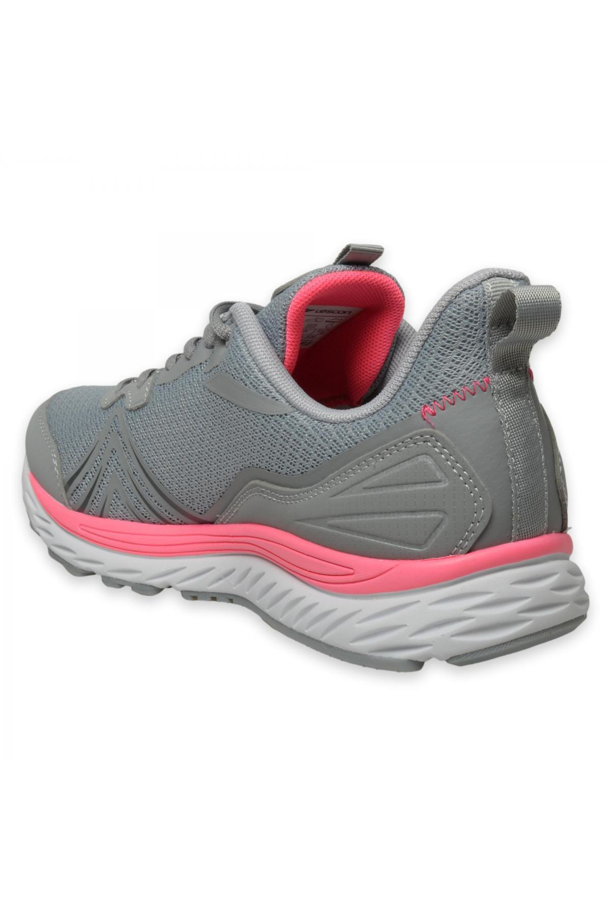 Lescon Blast4-Z Hypersoft Koşu Gri Kadın Spor Ayakkabı