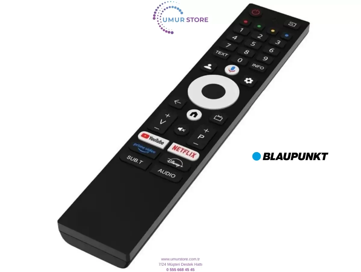 Blaupunkt İle Uyumlu Model BL43145SG Mikrofonlu Smart Tv Kumanda Blaupunkt İle Uyumlu Model BL43145SG Mikrofonlu Smart Tv Kumanda