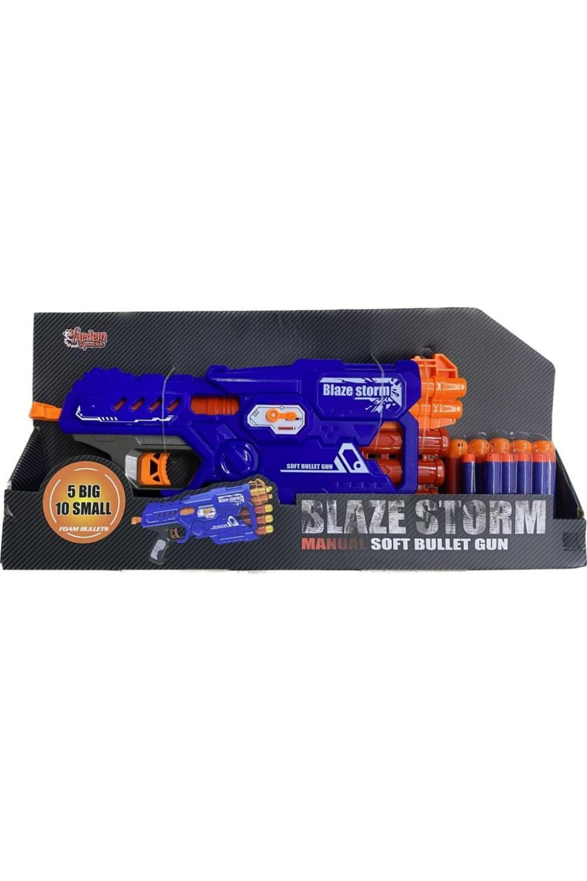 Oyuncak Store Blaze Storm Yumuşak Mermili Sünger Atan Silah