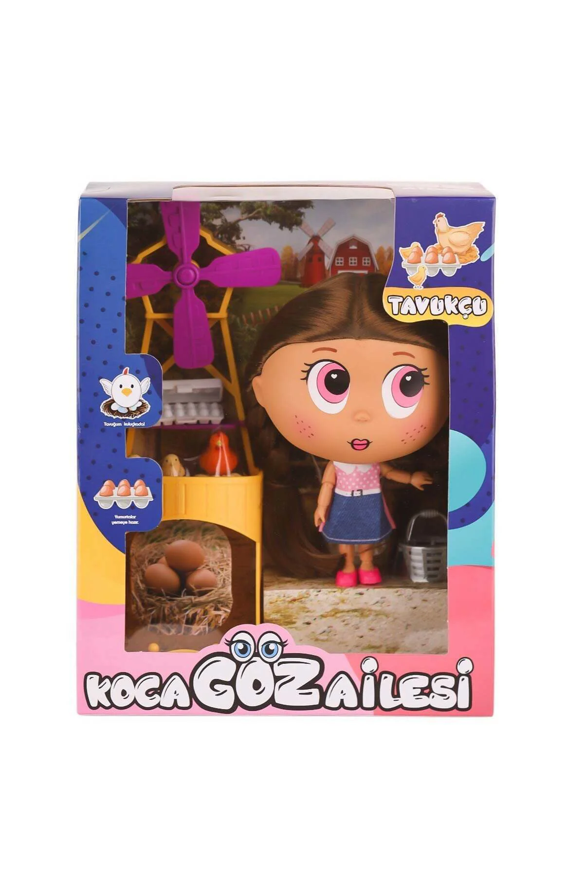 Bld295 Koca Göz Ailesi Tavukçu-Birliktoys