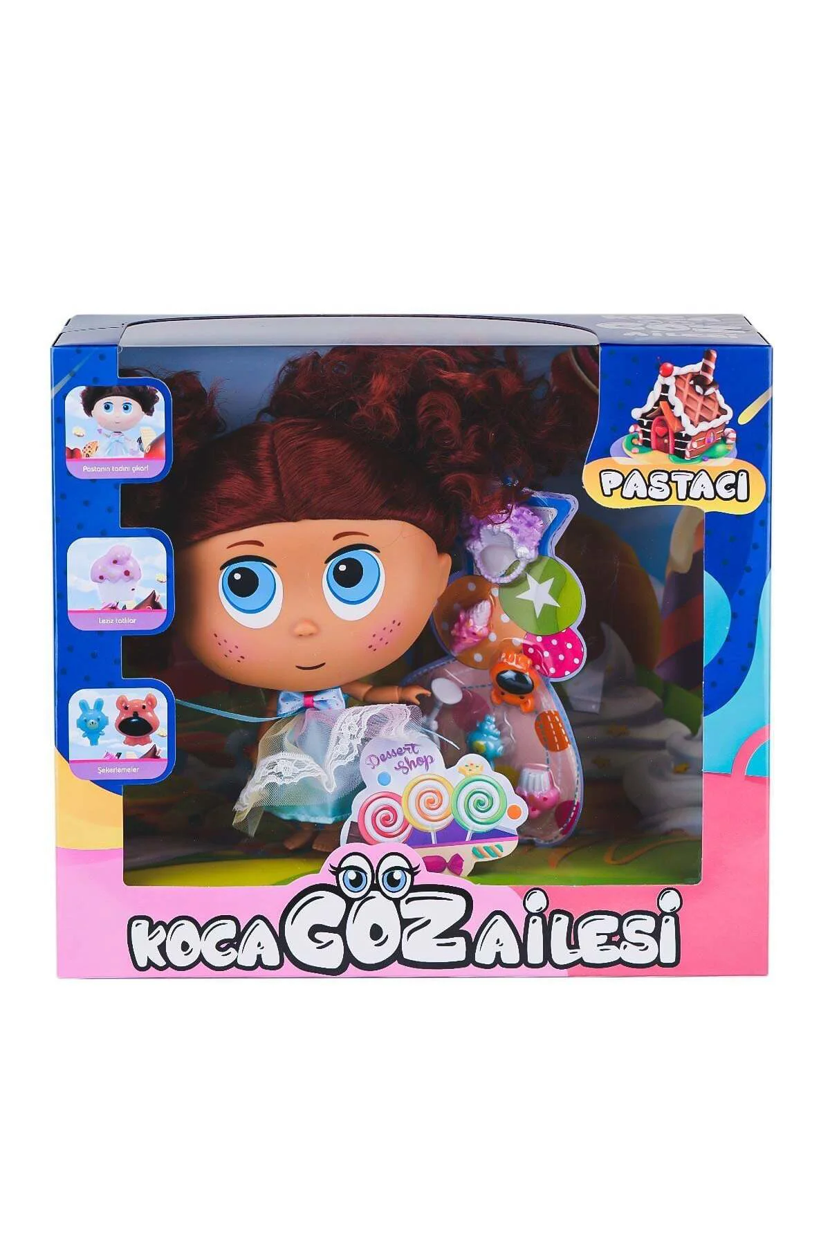 Bld328 Koca Göz Ailesi Pastacı Kız-Birliktoys