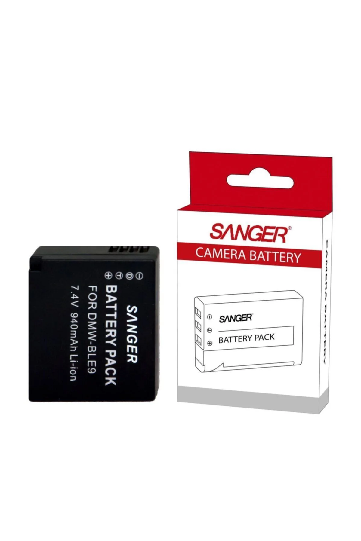 Ble9 Panasonic Fotoğraf Makinesi Batarya