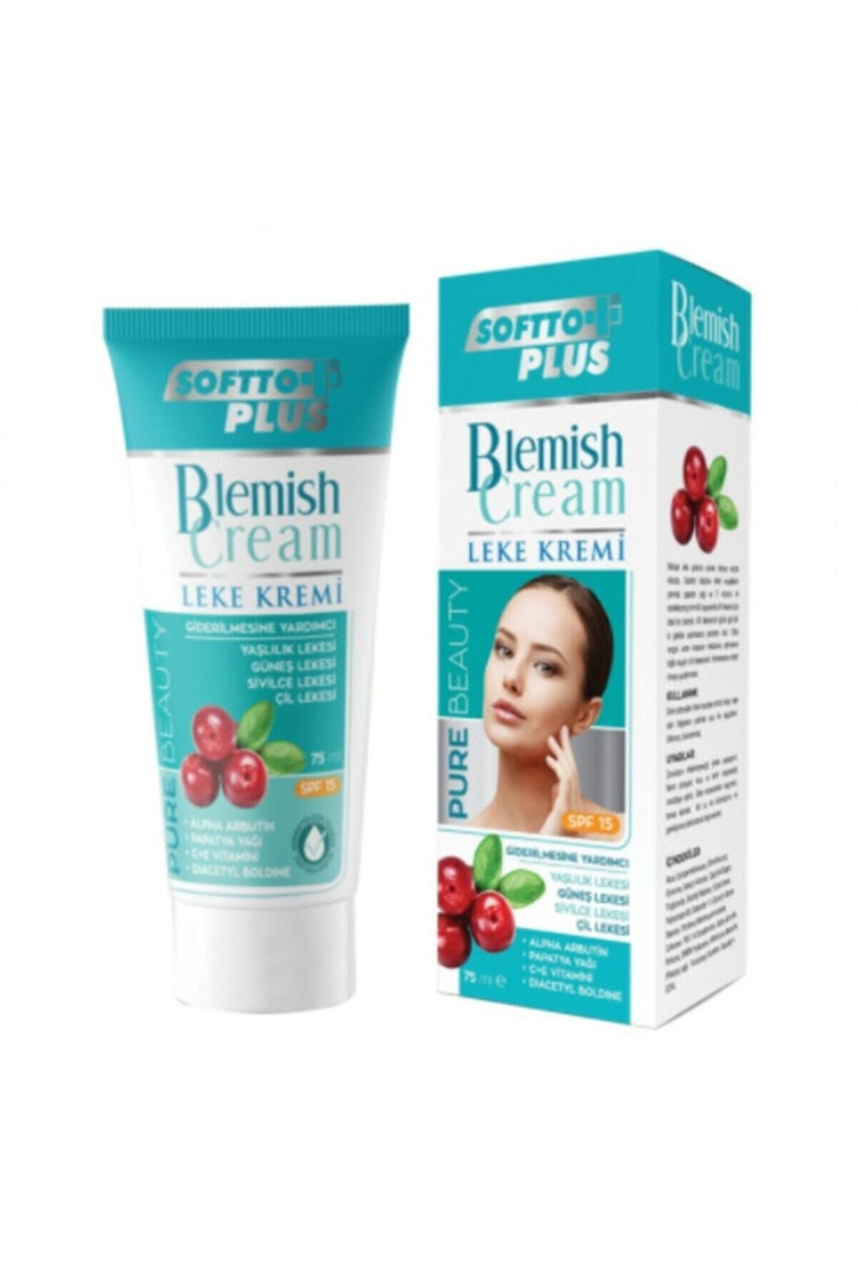 Softo Plus Blemish Bitkisel Leke Kremi Spf15 75 Ml