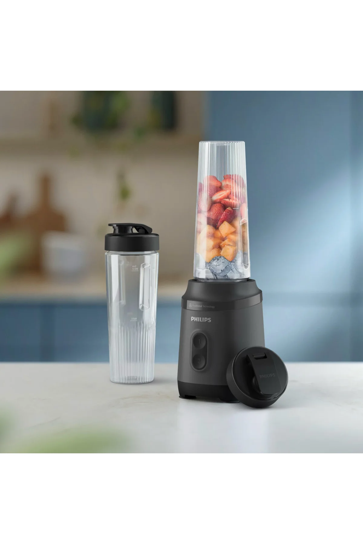 Blender, 350 W, ProBlend teknolojisi, 600 ml hazne, HomeID uygulaması, HR2672/00