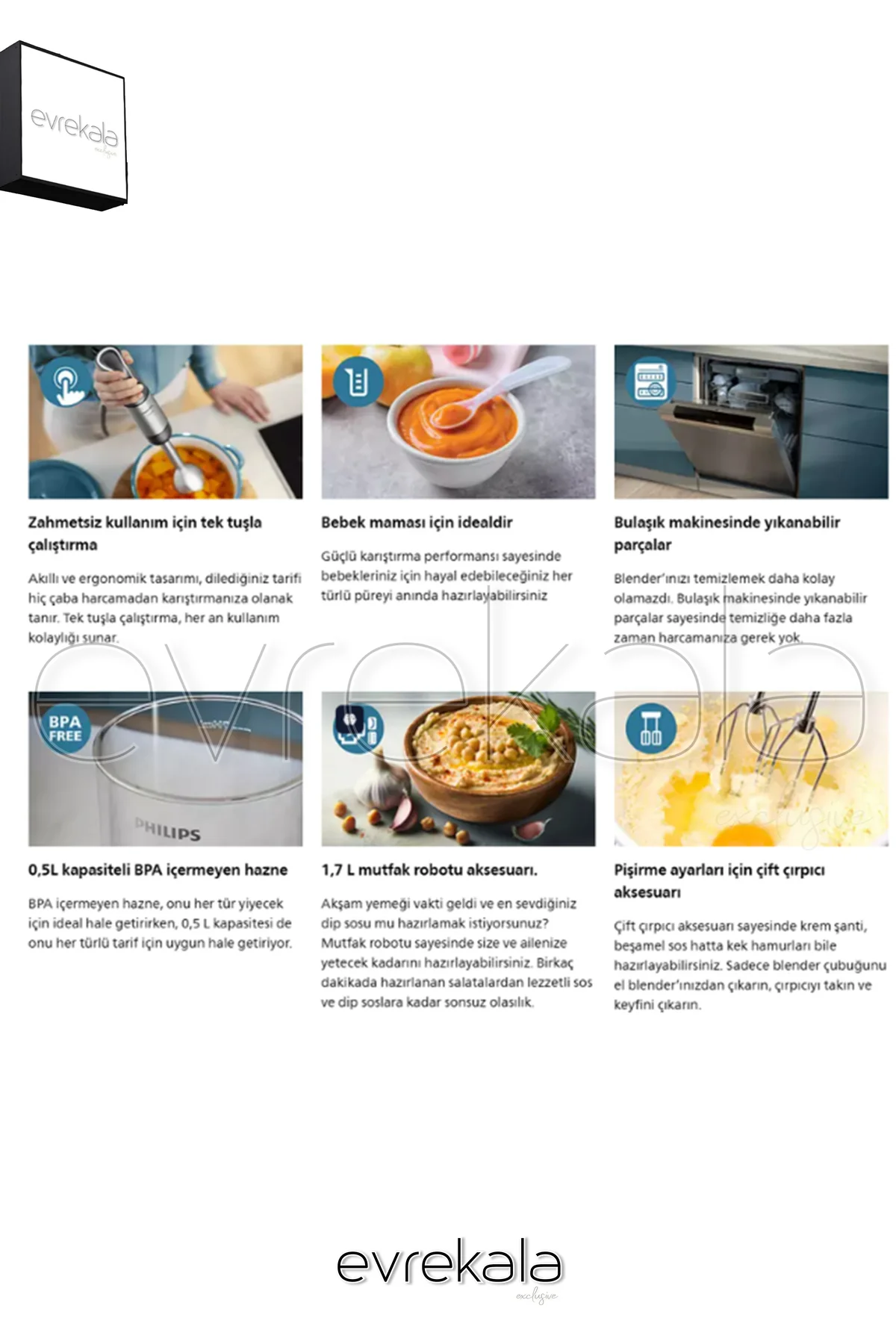 Blender Seti Evrekala 1200 W Philips Mutfak Robotu -Yetkili Evrekala- Yeni Seri 1.7 Lt Kapasite Blender Seti Evrekala 1200 W Philips Mutfak Robotu -Yetkili Evrekala- Yeni Seri 1.7 Lt Kapasite