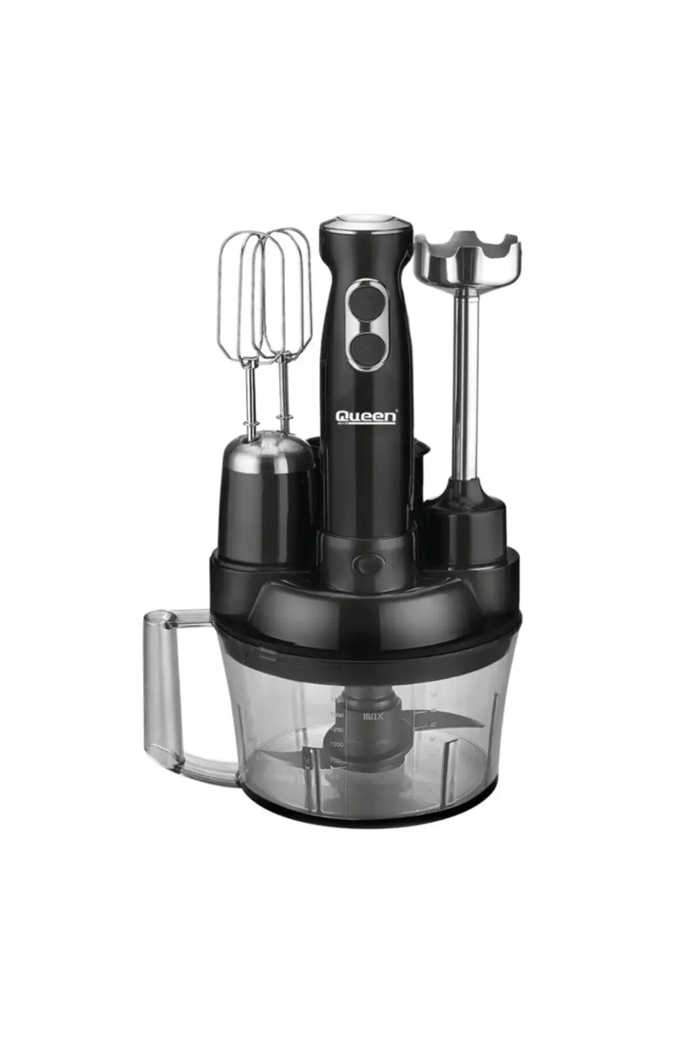 Blendmix Pro 5'li Blender Set - Siyah (qbs-360s)