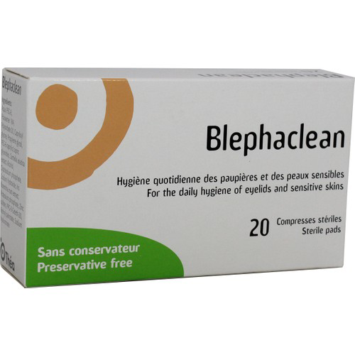 Blephaclean 20 Steril Temizleme Göz Kapağı Mendili