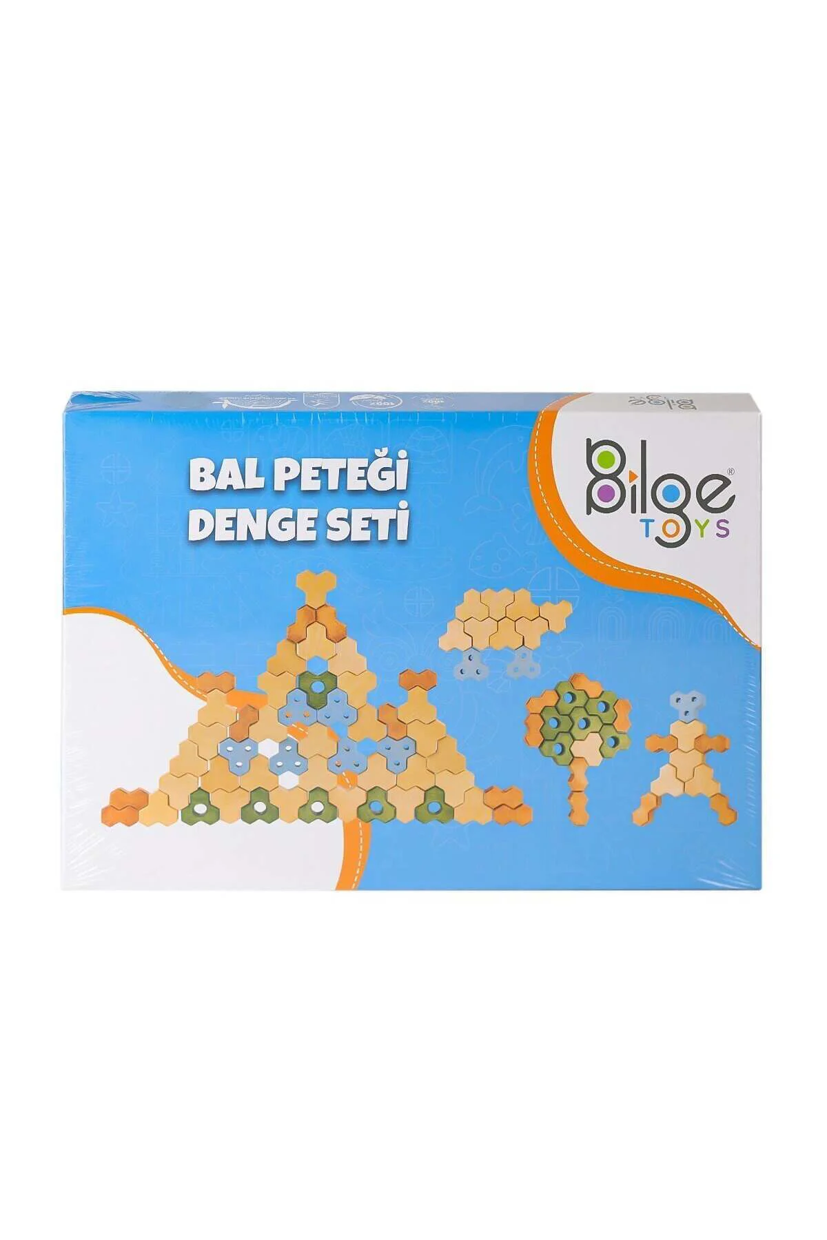 Blg-106A Bal Peteği Ahşap Denge Oyunu