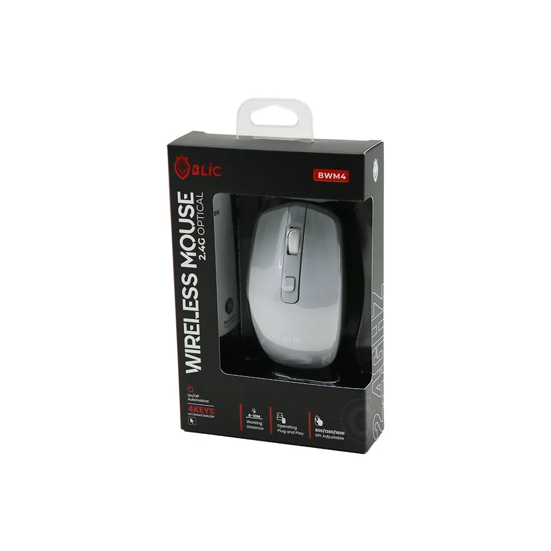 Blic-bwm4 Beyaz Kablosuz Mouse 2.4g 8-10m Distance Wireless - Kablosuz 1600dpı Bx40 Fiyatı, Yorumları ve Özellikleri