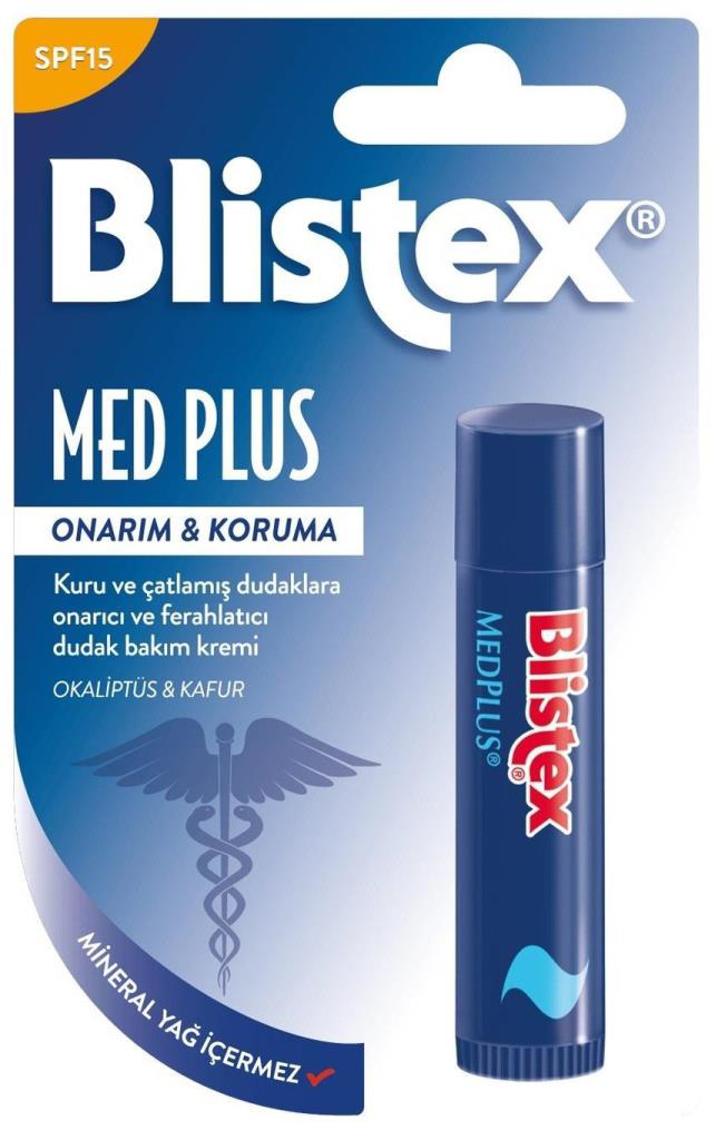 Blistex MedPlus Lip Onarım ve Koruma SPF15 4,25g Blistex MedPlus Lip Onarım ve Koruma SPF15 4,25g