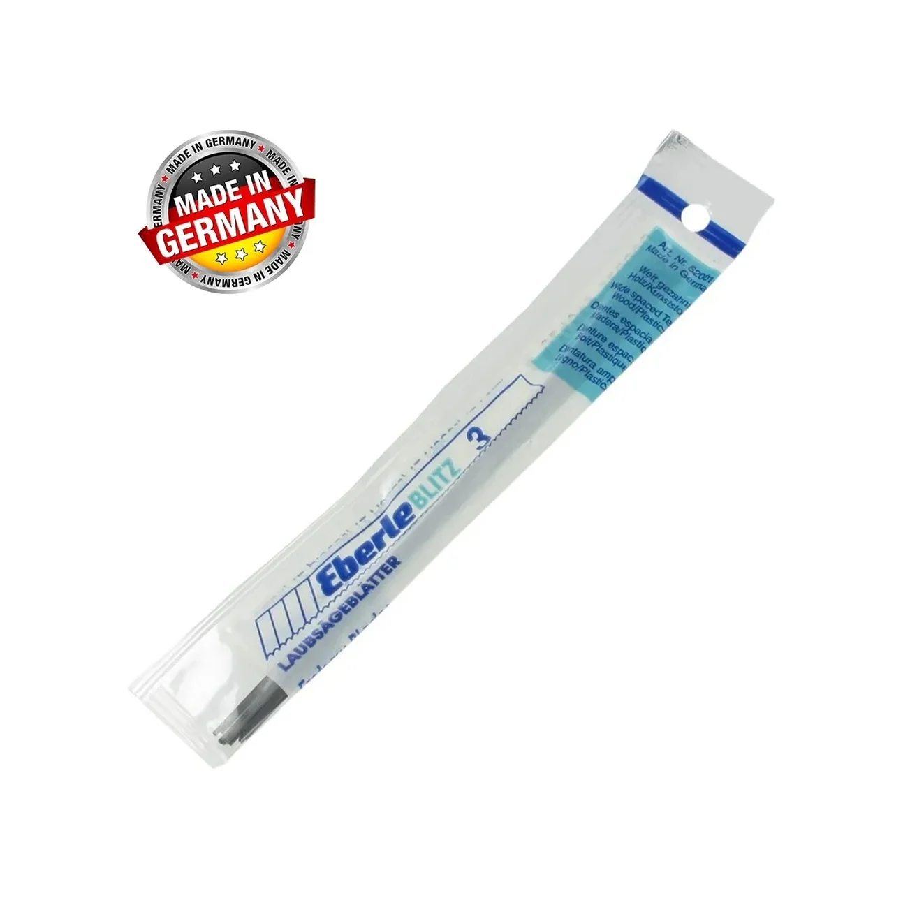 Blitz Düz Ahşap Plastik Kıl Testere Ağzı No:9 - 12 Adet