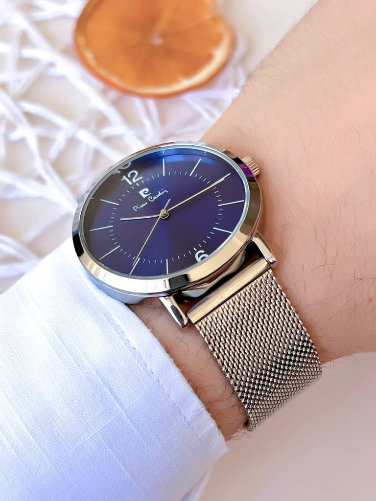 BLKT.2.621 Pierre Cardin Çelik Kordon Erkek Kol Saati 30 Mt Su Ge